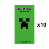 Minecraft Chocolate Bar PACK 10 PIEZAS