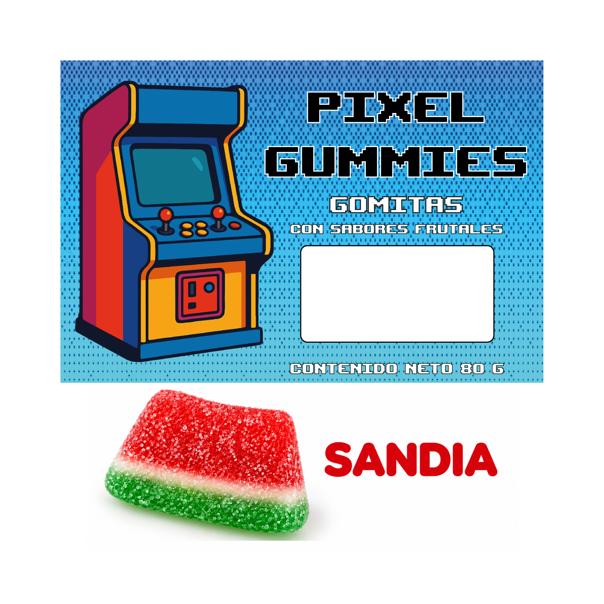 Pixel Gummies Sandia